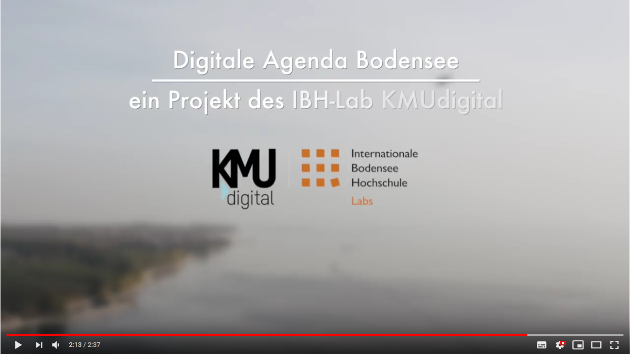 Digitale Agenda Bodensee Videotrailer zum GRÜNBUCH 2018