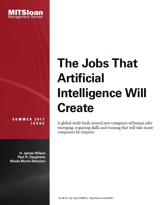 The jobs that Artificial Intelligence will create